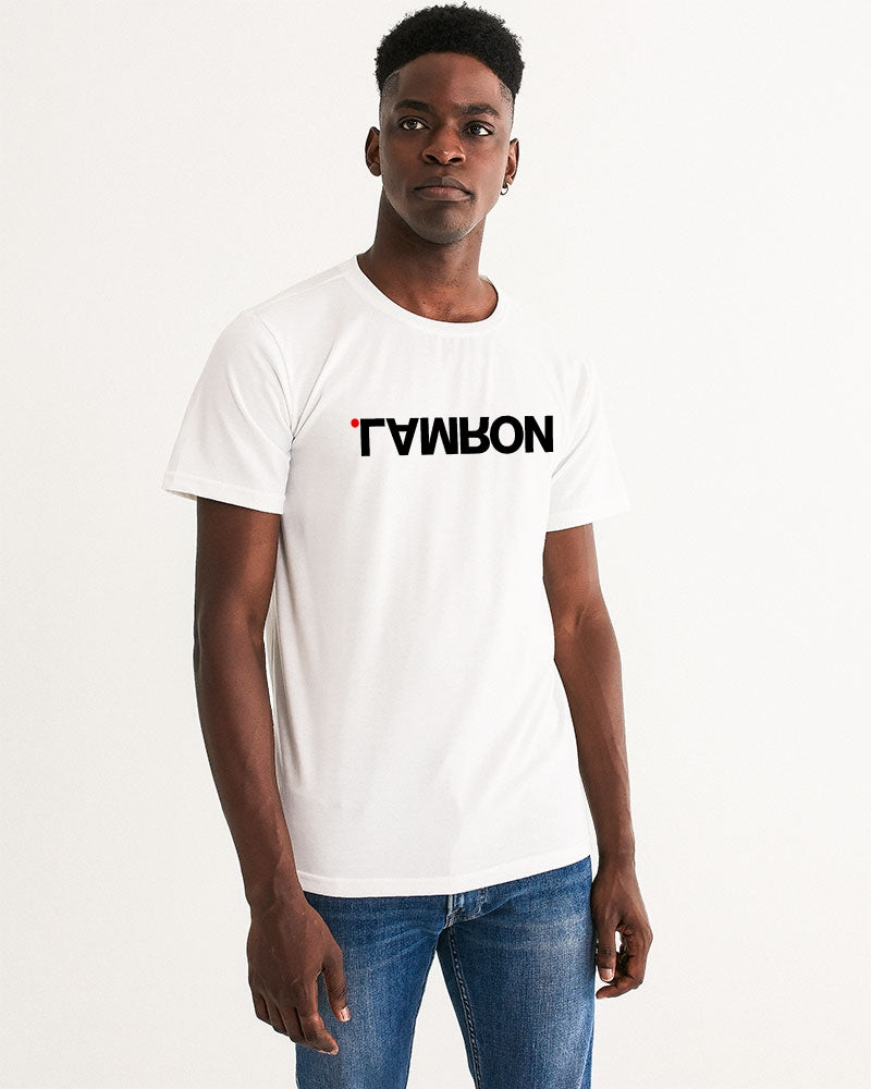 lamron white logo tee shirt - normalnot.com