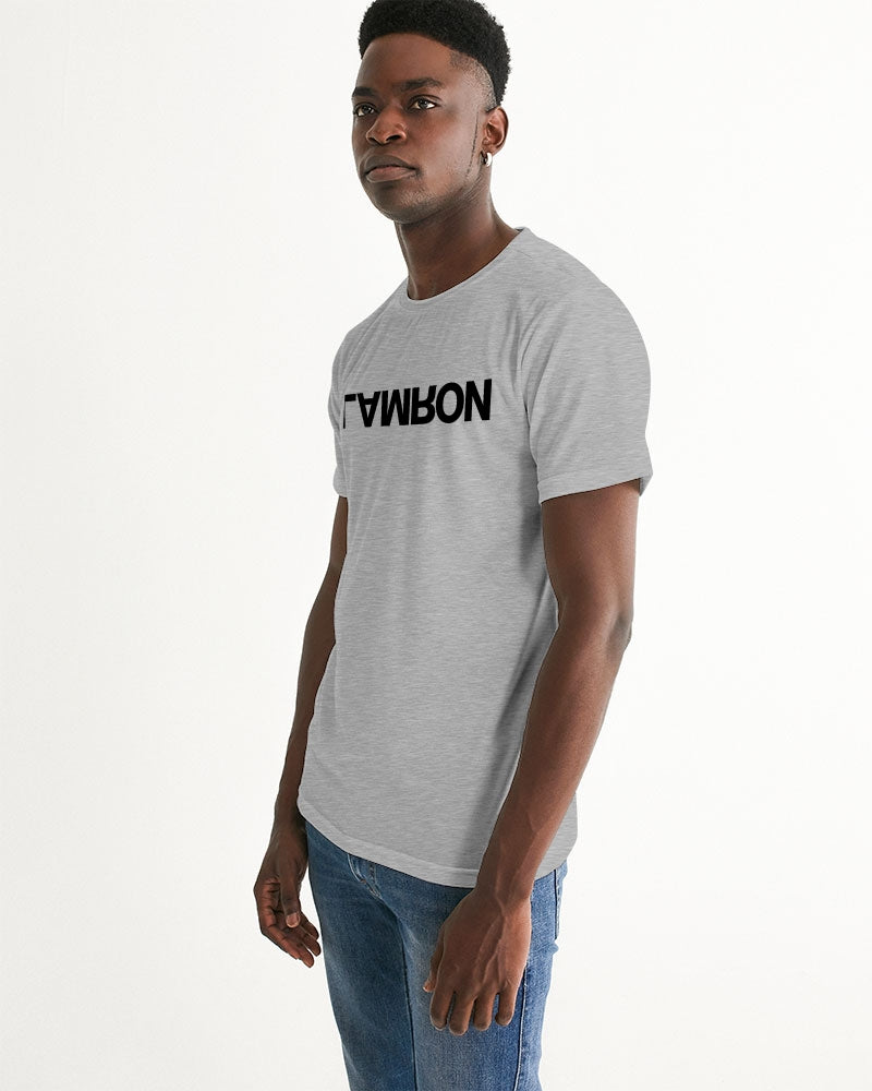 lamron gray logo tee shirt - normalnot.com