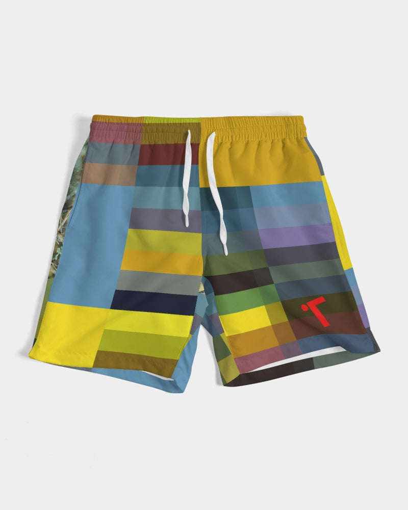 NormalNot Block Bar Swim Trunks
