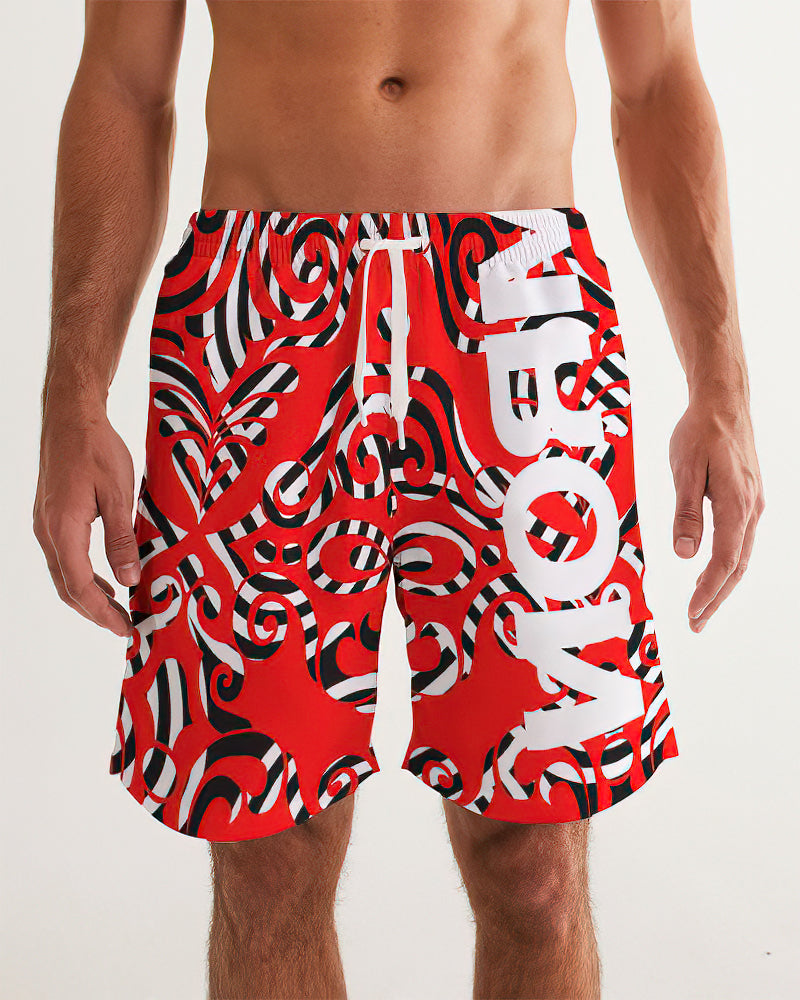 NormalNot Red Rings Swim Trunks