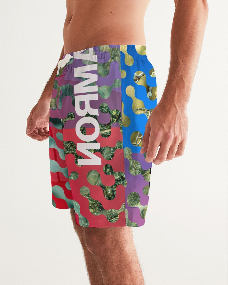NormalNot Red to Blue Swim Trunks