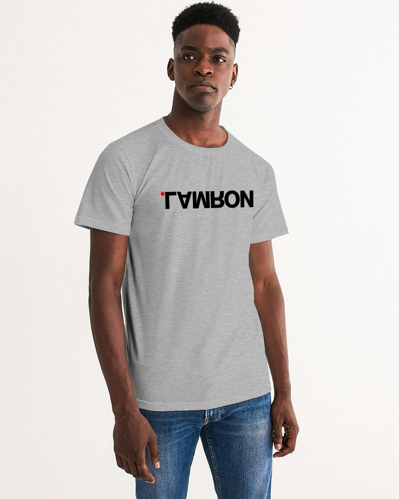 lamron gray logo tee shirt - normalnot.com