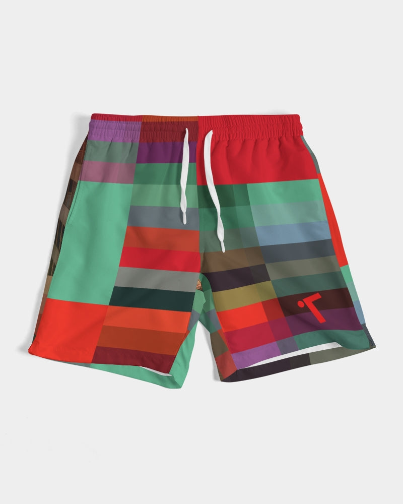 NormalNot Block Bar Swim Trunks