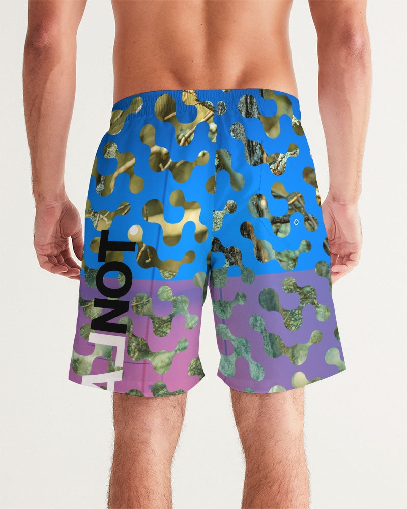 NormalNot Red to Blue Swim Trunks