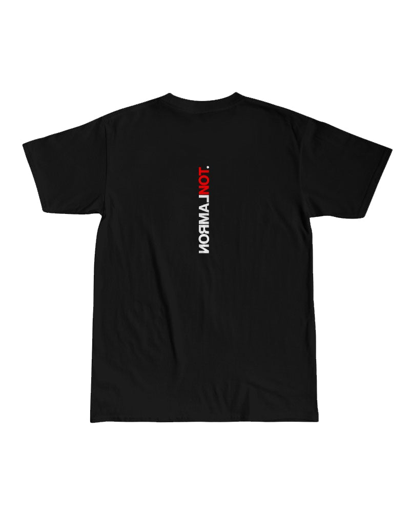 lamron black logo tee shirt - normalnot.com