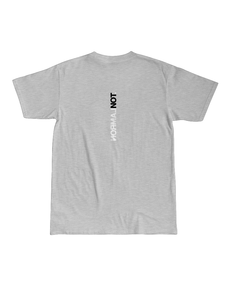 lamron gray logo tee shirt - normalnot.com