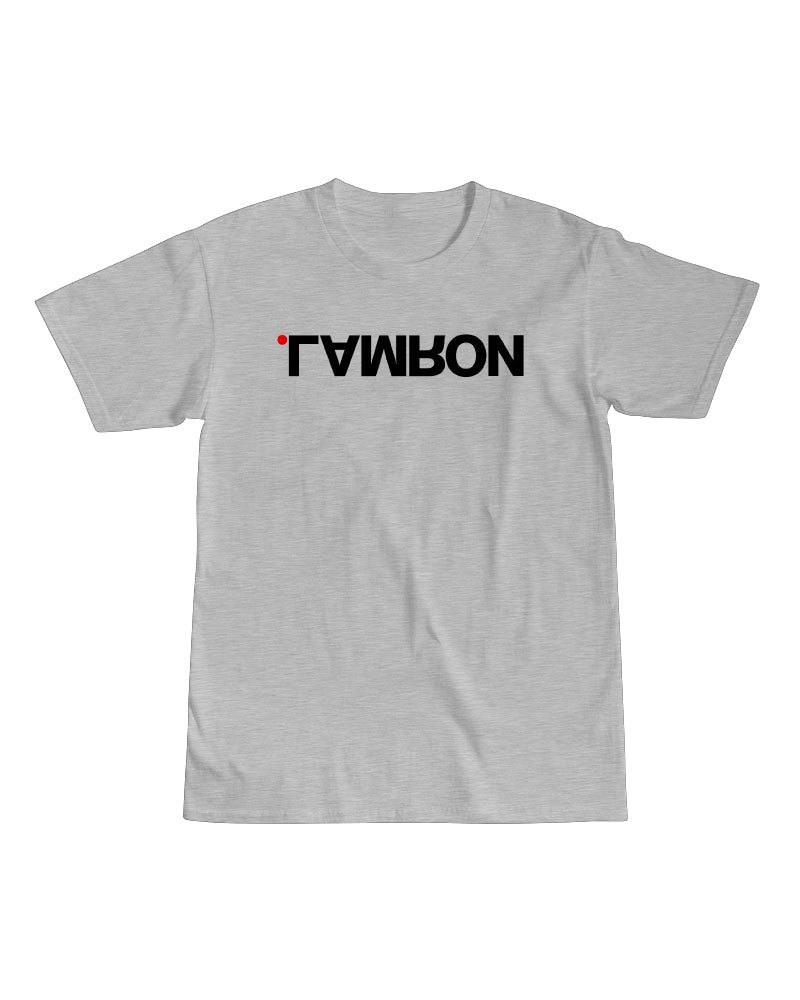 lamron gray logo tee shirt - normalnot.com